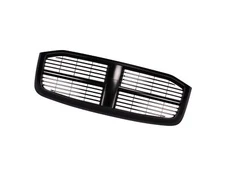 Front Black Grille With Black Insert Fits 06-09 Dodge Ram 1500 2500 3500 Pickup
