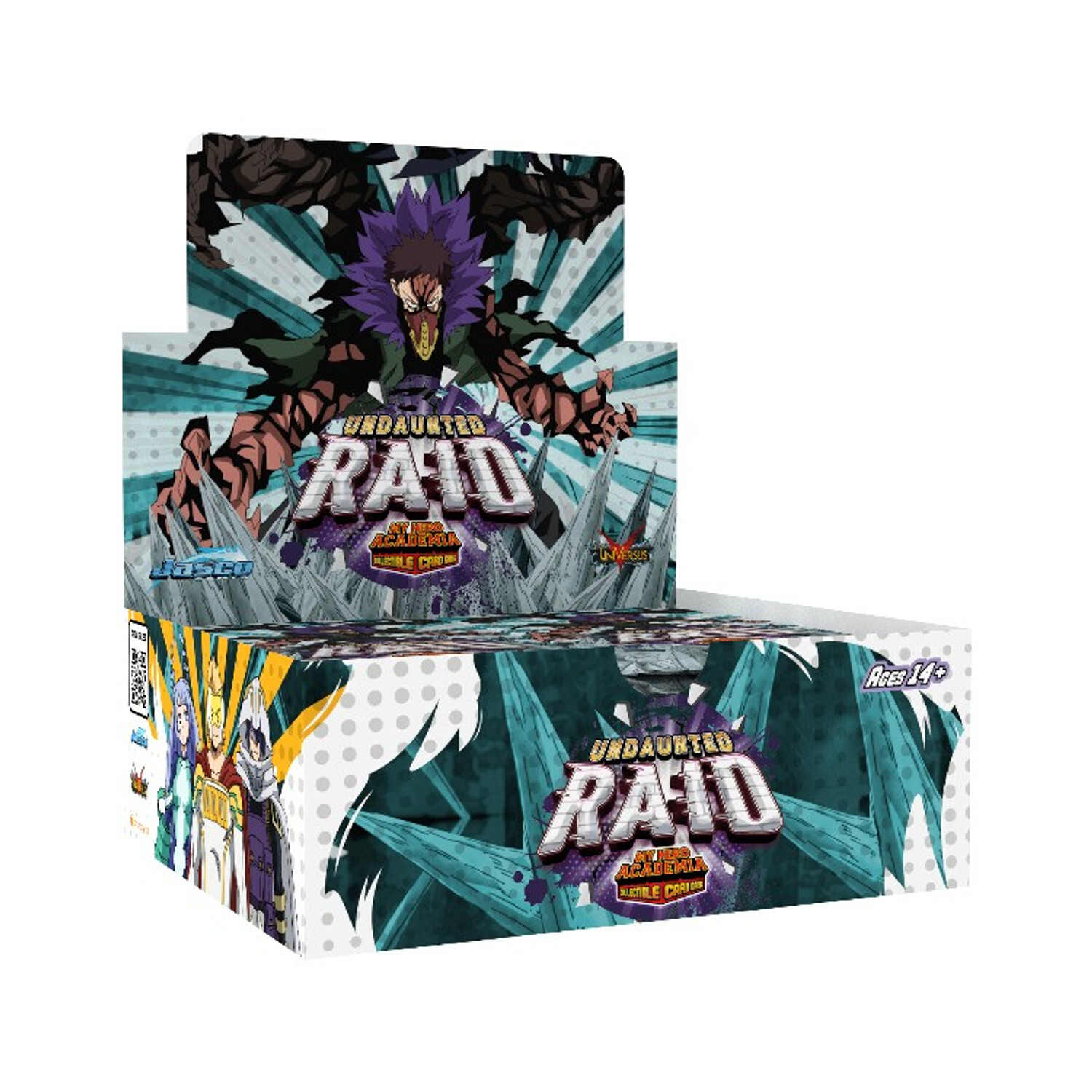 My Hero Academia CCG Undaunted Raid Booster Box массовые скидки Jasco Games 20190₽