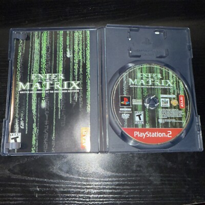 Enter the Matrix (PlayStation 2 PS2) Greatest Hits COMPLETE with Manual CIB