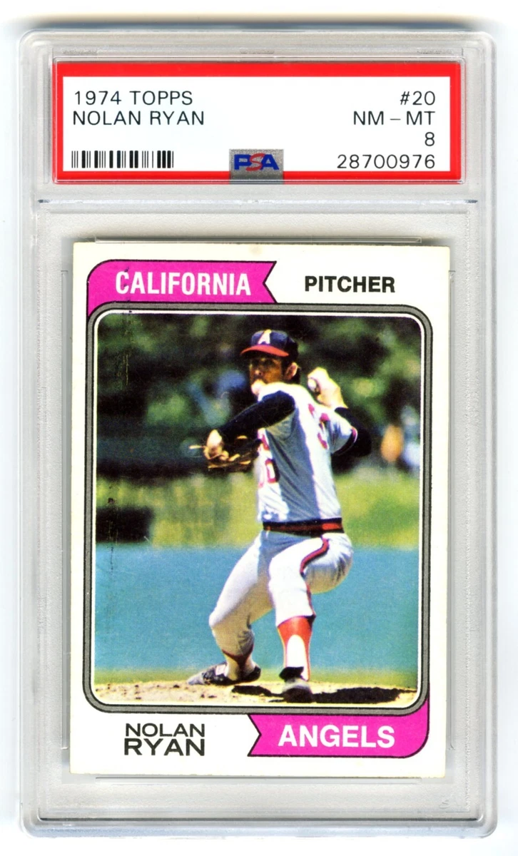 Nolan Ryan Baseball 1974 Season Sports Trading Cards & Accessories