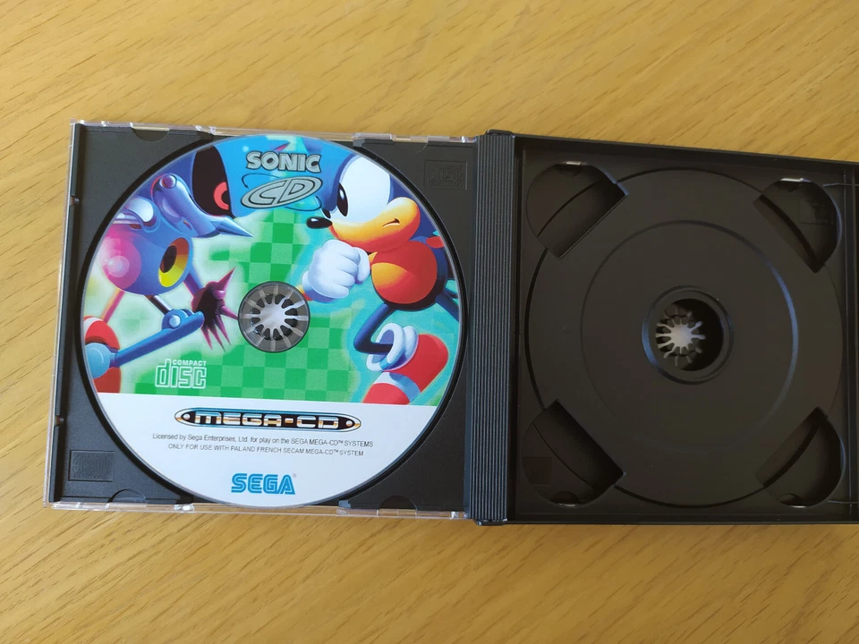 Sonic CD repro Sega Mega-CD PAL Boîtier + Disque Mega CD - Photo 3/4
