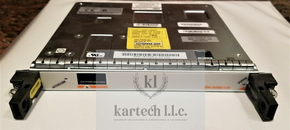 Cisco SPA-1X10GE-L-V2 10Gig Ethernet Module | eBay