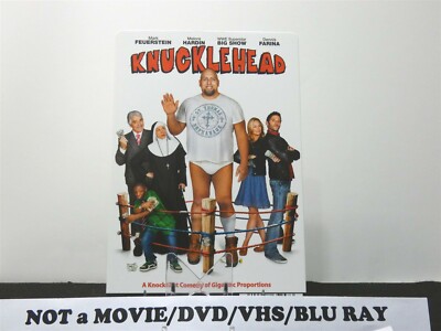 Knucklehead Backer Card NOT A MOVIE DVD Big Show WWE Melora Hardin