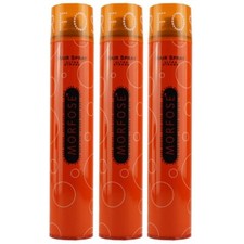 Morfose Hairspray 3 x 400 ml Ultra Strong starker Halt Set