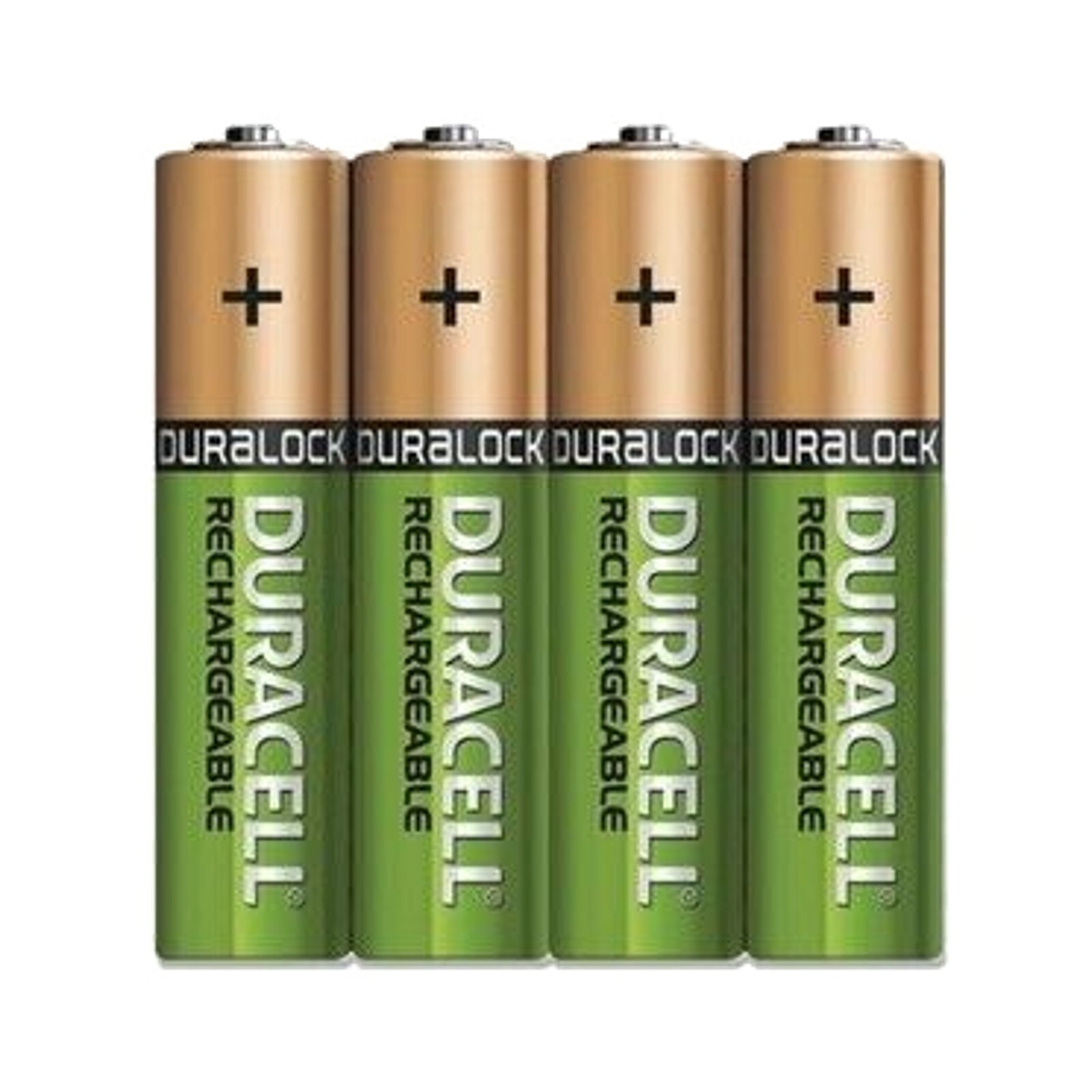 2 x Duracell Rechargeable AAA Batteries 750mAh 1.2V Pack of 4 AAA4HR03