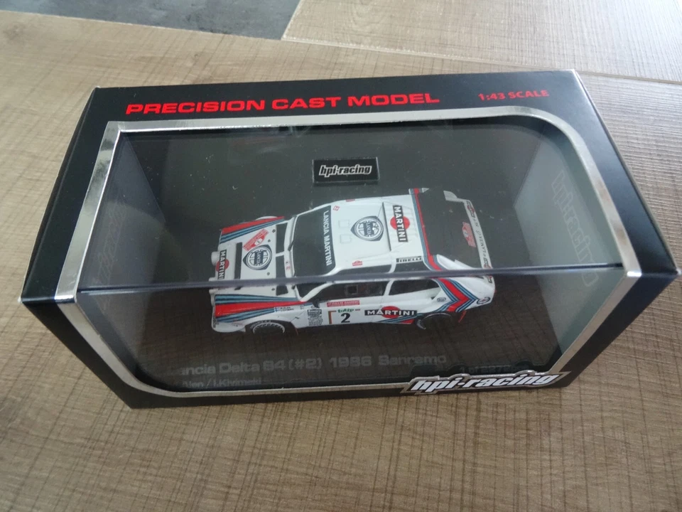 HPI-RACING 1/43 LANCIA DELTA S4 M. ALEN WINNER SANREMO RALLY 1986 N°967 !!! - Photo 3/4