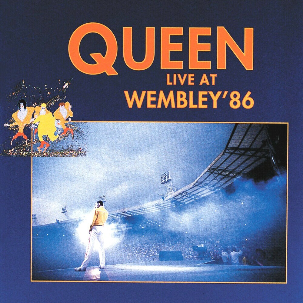 Queen Live At Wembley '86 12x12 Album Cover Replica Poster Gloss