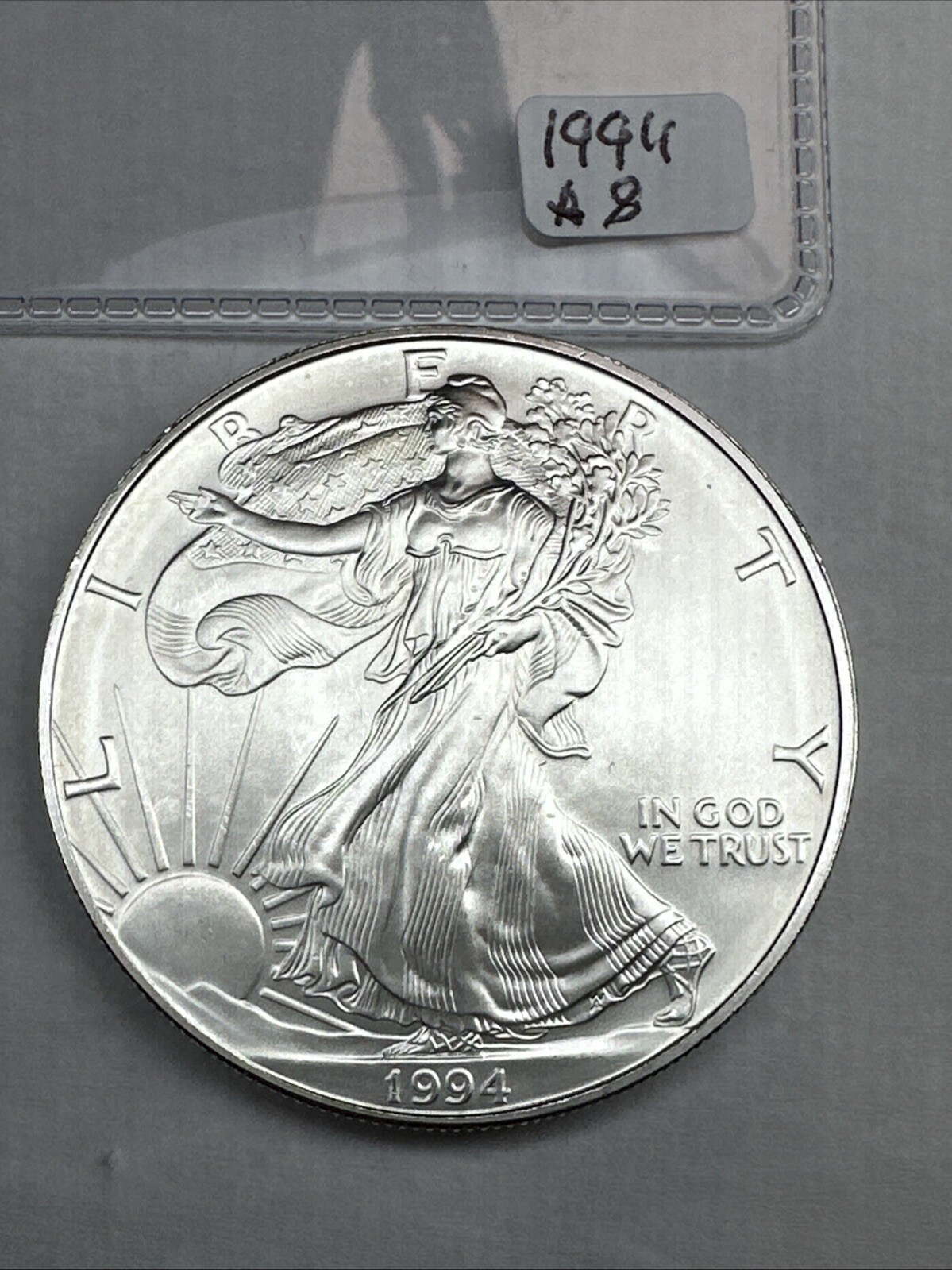 1994 US American Silver Eagle! KEY DATE 1 oz 0.999 fine Silver Uncirculated