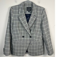 J.Crew Devon Blazer Wool Blend Tollegno Fabric Size 4 EUC Tailored Classic