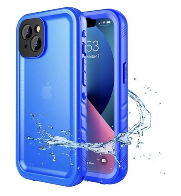 SPORTLINK Waterproof Case for IPhone 13- BLUE