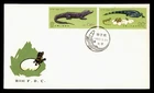 DR WHO 1983 CHINA PRC FDC ALLIGATOR COMBO R65883