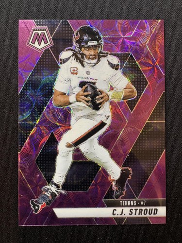 2025 Panini Mosaic #71 C.J. Stroud Purple Scope