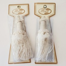 NIP India House Raj Kumari Tassel 5 Ivory Cur...