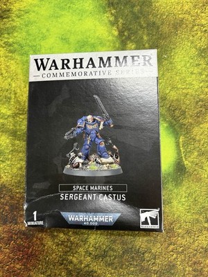 ウォーハンマー40k SpaceMarines Sergeant Castus FREE New Primaris Space Marines Sergeant Castus Miniature
