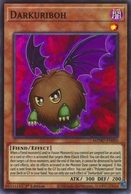 Darkuriboh - MZMU-EN050 - YUGIOH - Super Rare -  1st EdITION - NM/M