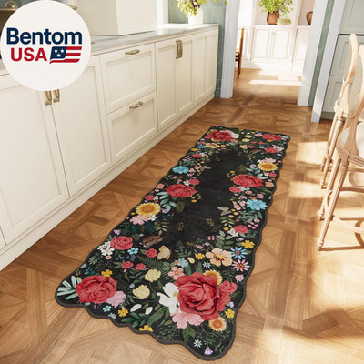 Kitchen Rug Runners for Hallways: 2X6 Washable Runner Rugs for Kitchen Ultra Thi