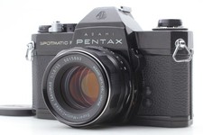 Near MINT Pentax Spotmatic F SPF 35mm Film Camera SMCT 55mm f1.8 From JAPAN