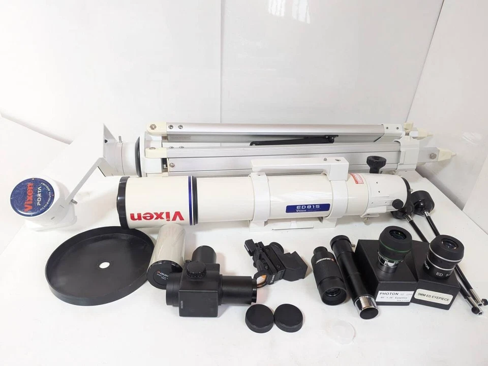 Vixen ED81S 81mm ED Doublet APO Refractor OTA D=81mm F=625mm Made in Japan - Image 2 of 4