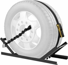 ECOTRIC Semi Truck Spare Tire Rack Commercial Truck Tire Storage Rack Tractor Tr