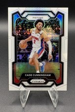 2023/24 Panini Prizm Cade Cunningham Prizm White 104/175~Pistons