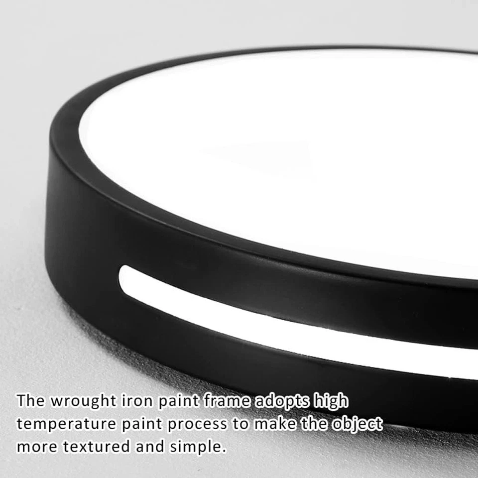 27W Dimmable LED Ceiling Light 40CM, Ultra-Thin Flush Mount for Bedroom & Office - Image 3 of 4