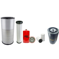 Filter Service KIT Passt FüR NH T6070 Elite Luft ÖL Kraftstoff YR2008-