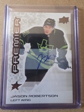 2024-25 UD Premier Hockey Jason Robertson Dallas Starts Bronze Auto  PLUS 🚨🚨