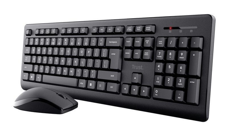 25434 Trust Primo tastiera Mouse incluso Ufficio RF Wireless QWERTY Italiano Ner