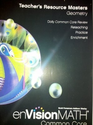 ENVISIONMATH COMMON CORE TEACHER'S RESOURCE MASTERS (GRADE By Randall Charles