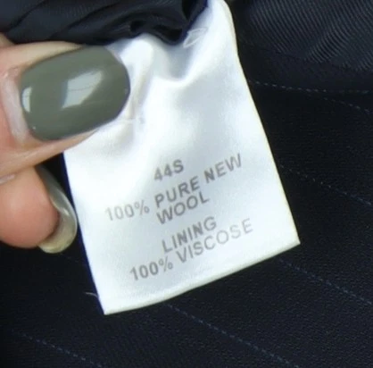 Pierre Cardin Men's Blue Blazer 44 Short Fit - Image 4 of 4