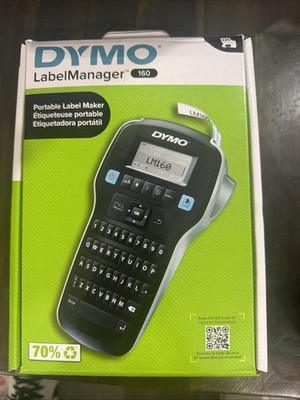 DYMO 2175086 LabelManager 160P 7.9'' .65'' .9'' 2-Lines Label Maker