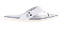 Johnnie-O Mens Portside Gray Flip Flops Size 9 7667005 
