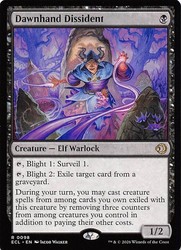 Dawnhand Dissident #98 Lorwyn Eclipsed Rare MTG