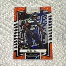 Panini 2023 Absolute Rookie Derick Hall #165 Orange Mosaic  246 /299 Seahawks