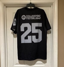 EA Sports College 2025 Football Jersey OFFICIAL Tagged at men's large