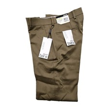 Bar III Mens 30x32 Slim Fit Brown Dres Pants - Dark Khaki Color