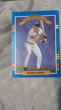 1991 Donruss - Diamond Kings Barry Bonds #4 3 Yellow Stripes on Right
