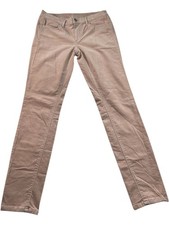 Loft Skinny Pants Womens Size 6 Pink Corduroy Pockets Stretch