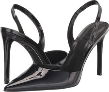 DKNY womens Macia Slingback Pump Ankle strap - Black - Size 5 NEW NO BOX 
