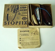Seltenes altes Fahrrad STOPFIX Stop-Licht in OVP
