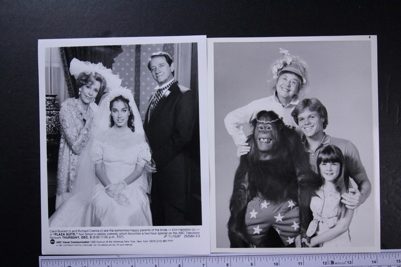 LOT: 48 1980s TV/MOVIE PRESS 7 x 9 PHOTOS as seen in my 24 Photos (id5190)