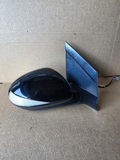 06-11 Mk8 Honda Civic O/s Drivers Door Mirror Wing Mirror Black #2508