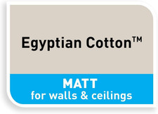 Dulux 500006 Matt Emulsion Paint for Walls and Ceilings - Egyptian Cotton 2.5L