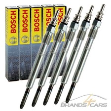 5x BOSCH GLÜHKERZE DURATERM FÜR MERCEDES C-KLASSE W203 S204 270