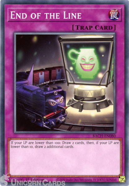 BACH-EN080 End of the Line Common 1st Edition Mint YuGiOh Card