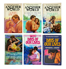 Days of Our Lives /Another World  (6) Vintage  1st Edition PB 's