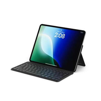 Satechi OntheGo Bluetooth Keyboard with Adjustable Stand, Connect up to 3 Device
