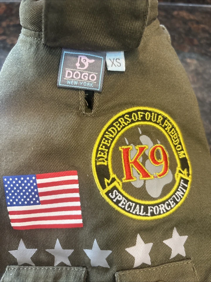 DOGO XS 狗 K9 军队夹克带人造毛皮帽🇺🇸🫡 — 第 2/4 张图片