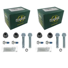 2X FRENKIT FÜHRUNGSHÜLSEN-SATZ BREMSSATTEL VORNE passend für ABARTH 124 FIAT 124