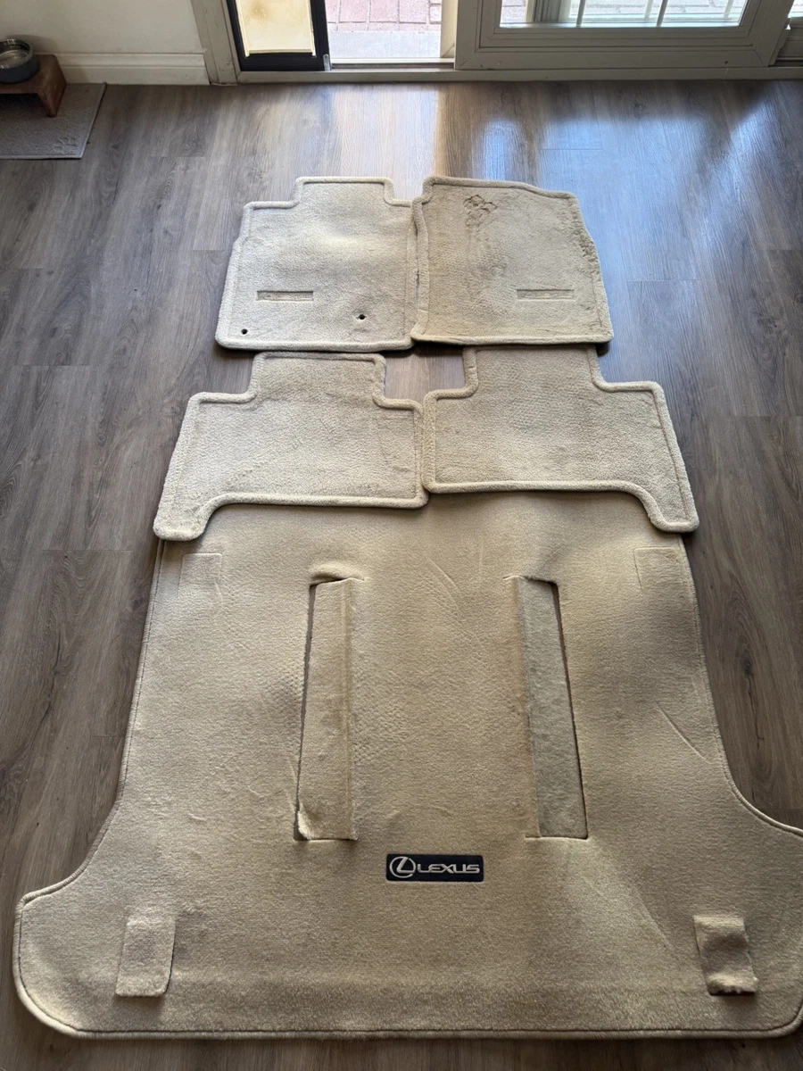 【未使用USDM純正】LEXUS GX470 北米仕様 フロアマット 4枚セット Genuine OEM Floor Mats, Carpets & Cargo Liners for Lexus GX470 for